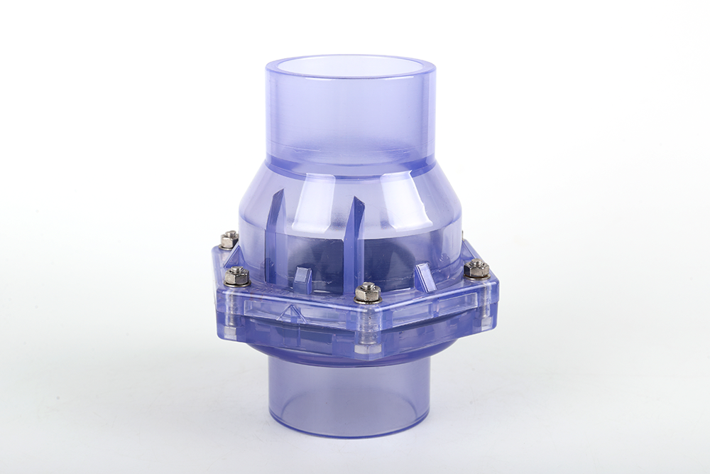 东河透明翻板式止回阀